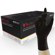 Select Black Long Cuff Latex Gloves