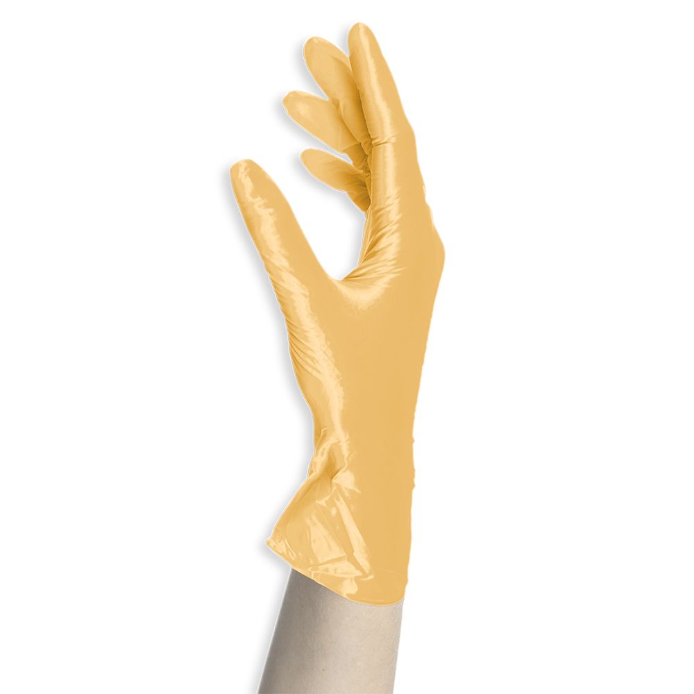 Uniglove Fancy Nitrile Gloves - Gold