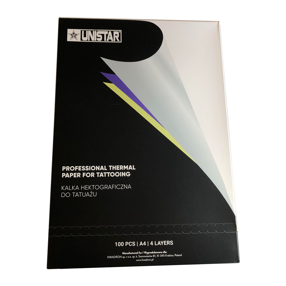 Unistar Professional Stencil Thermal Paper A4 pack 100