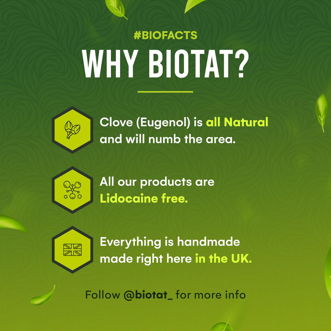 Biotat Natural Numbing Snow Foam Aftercare Cleanser