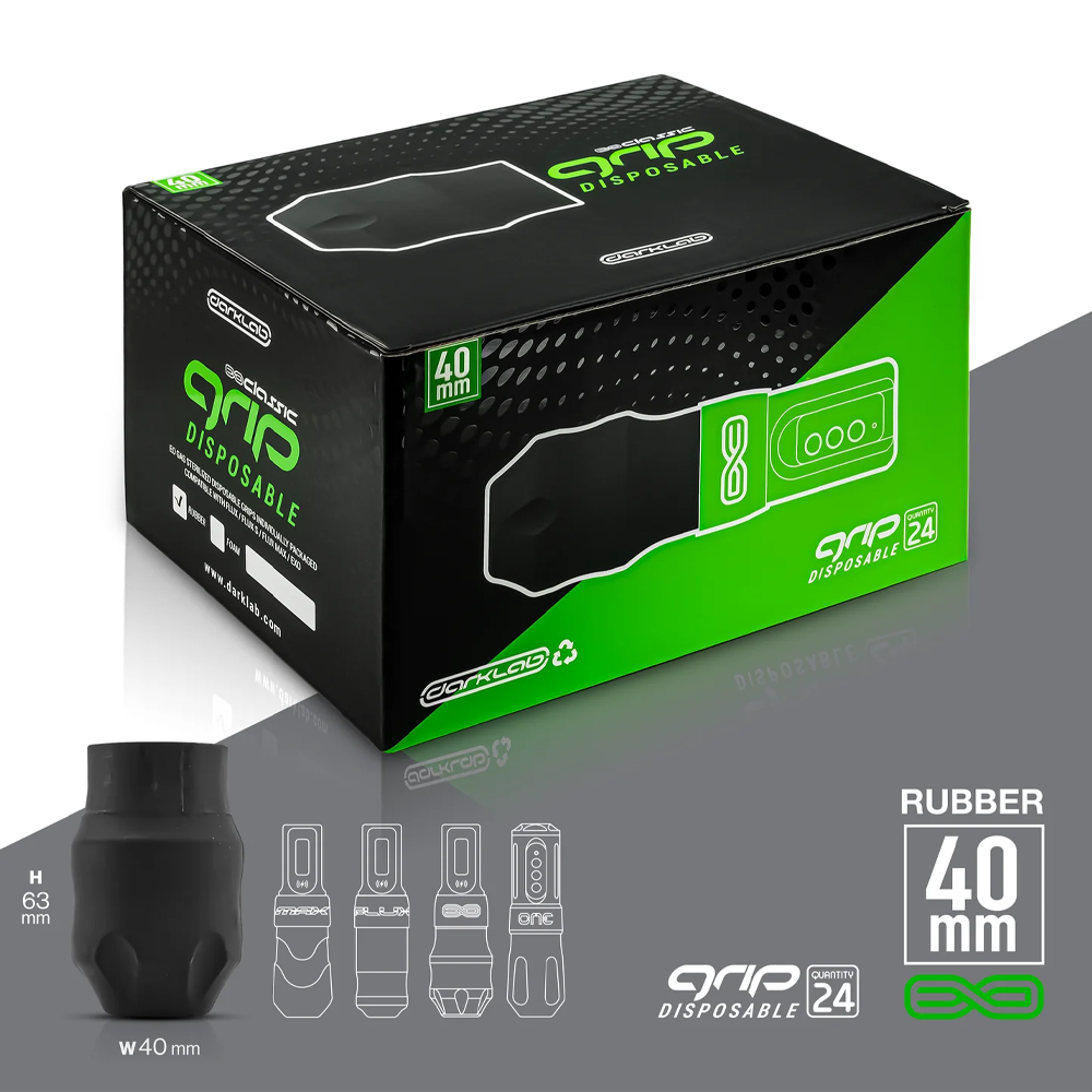 Wide 40mm Disposable Rubber Grip 24 ( Flux,Exo)