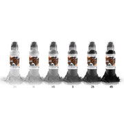 World Famous Ink Poch Monochromatic 6 Bottle Set