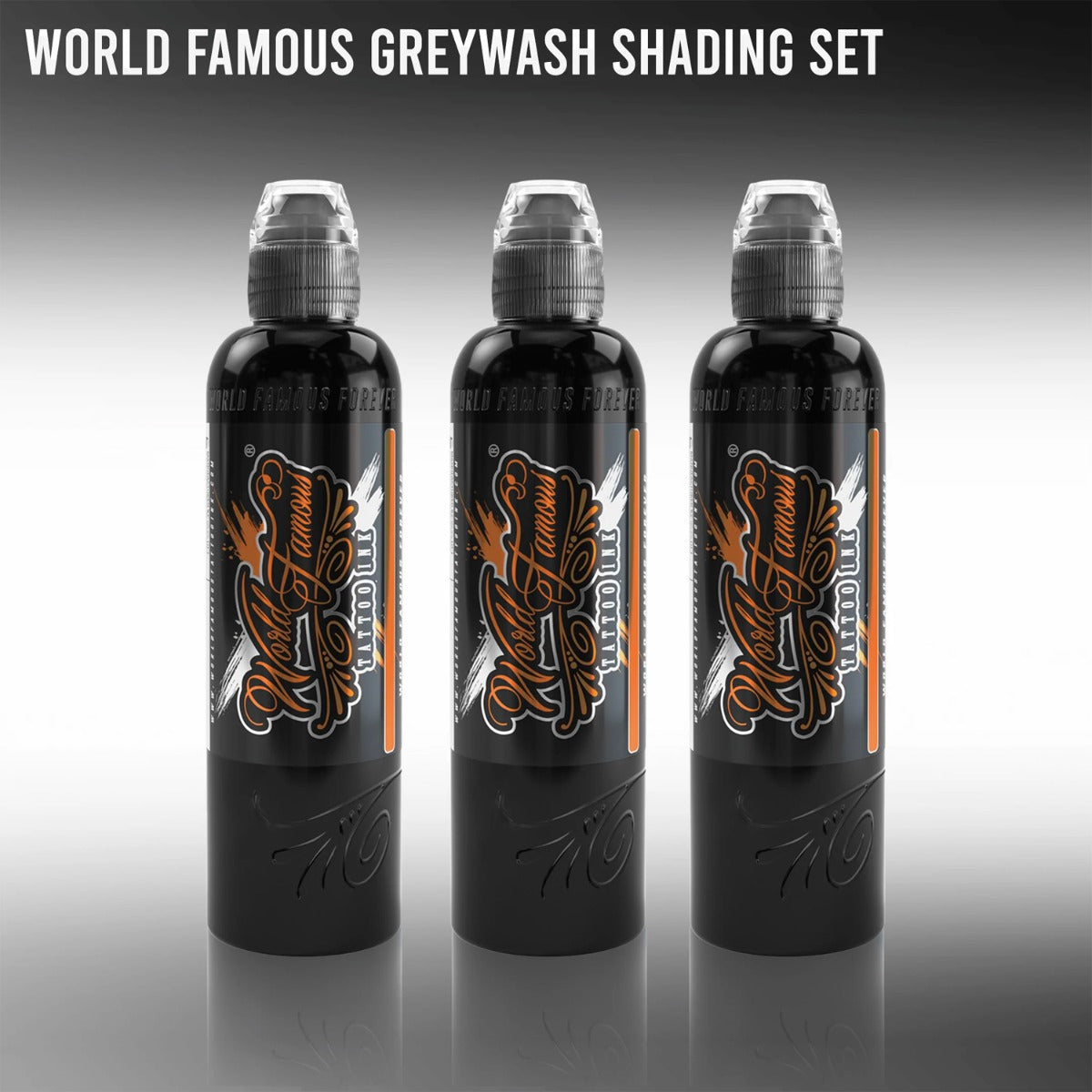 W F Charcoal Greywash 3 Bottle Set
