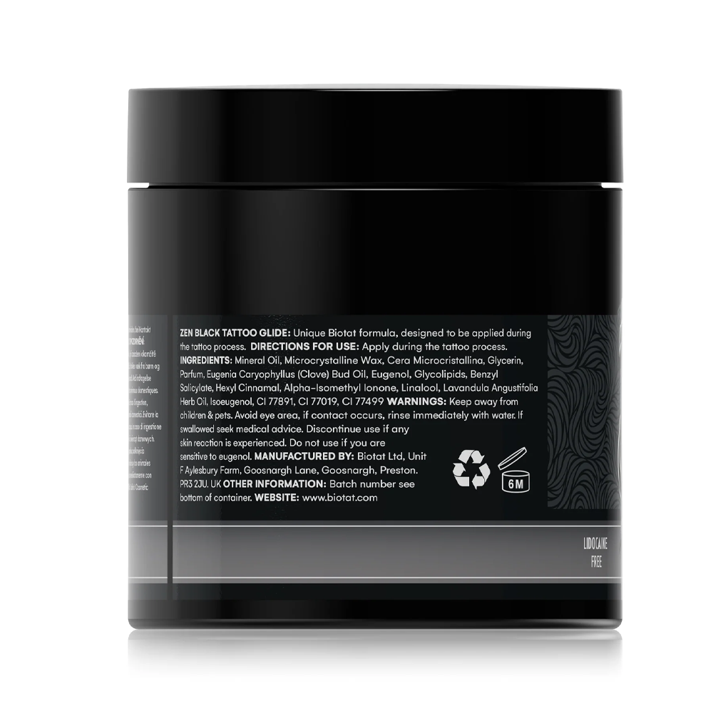 Biotat Numbing Tattoo Zen Black Glide