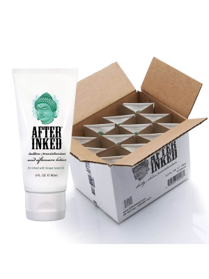 After Inked Tattoo Moisturizer  Aftercare Lotion Enriched with Grape   arenadeph